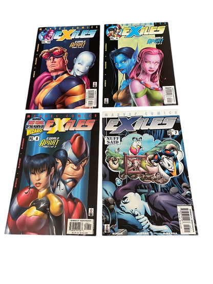 Marvel Exiles #1-10 Winick McKone McKenna