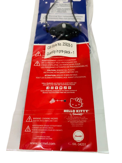 Claires New Hello Kitty Patriotic Light Up Necklace Overhead Long