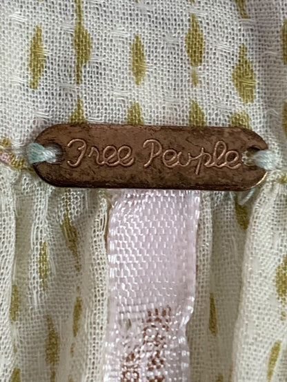 Medium Free People Boho Womens Blouse Embroidered But I Like It