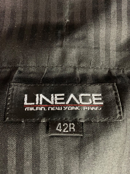 42R Lineage Mens Black Suit Dress Pants 29 Inch Inseam