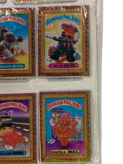 1986 Garbage Pail Kids Stick-On Pictures 6 Stickers Topps Item 7286