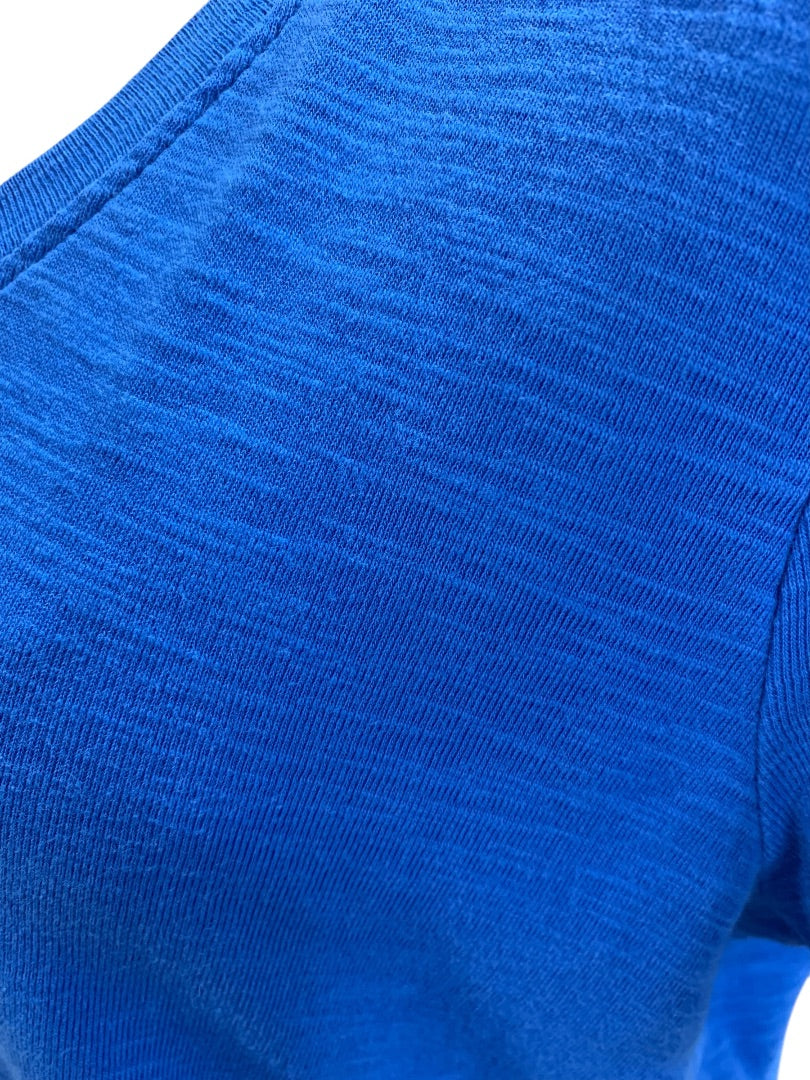 Medium Tommy Bahama Royal Blue Womens Tunic Tshirt Hi Lo Hem