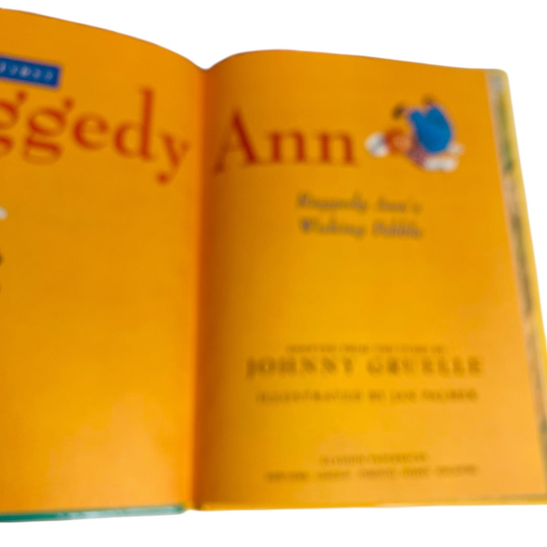 Lot of 6 Raggedy Ann and Andy Books Assorted Hardcover
