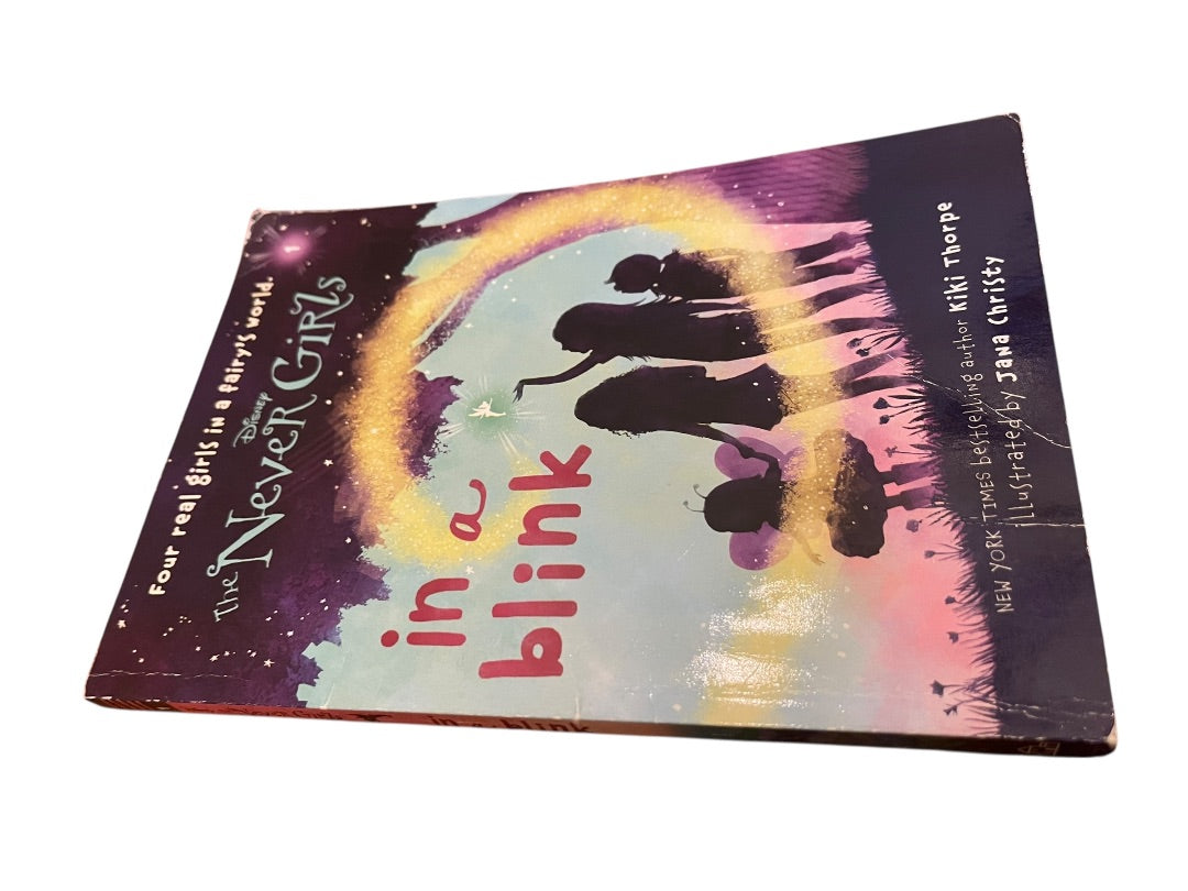 Set of 4 Disney The Never Girls 1-4 Kiki Thorpe Jana Christy Paperback Books