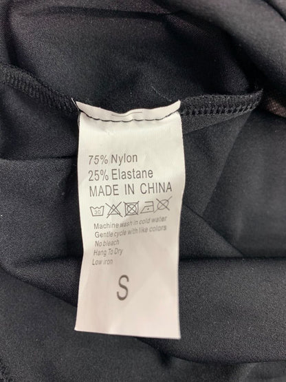 Small Long Line Black Built in Bra Light Support Camisole