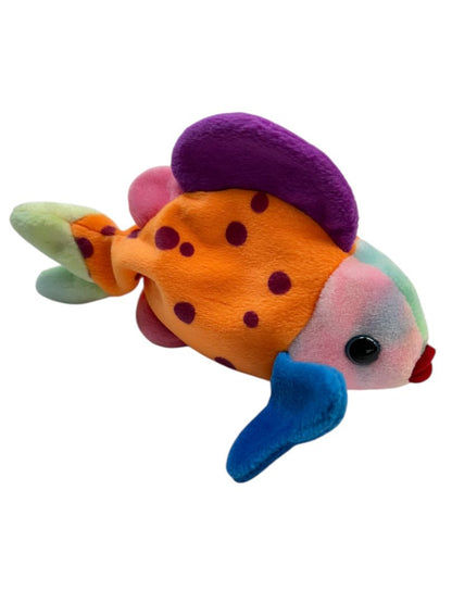 1999 Ty Beanie Baby Lips The Fish 8" Tags Stuffed Animal Plush