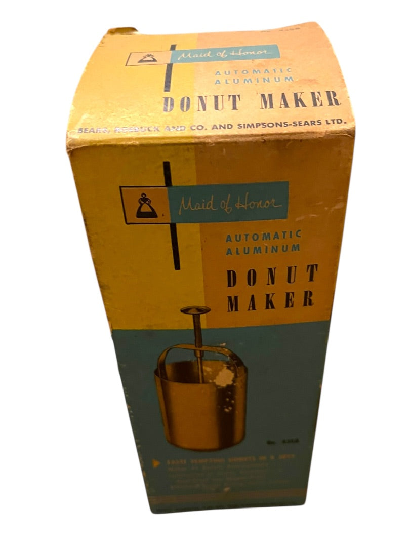 Maid of Honor Automatic Aluminum Donut Sears Robuck and Co. Maker No. 4358