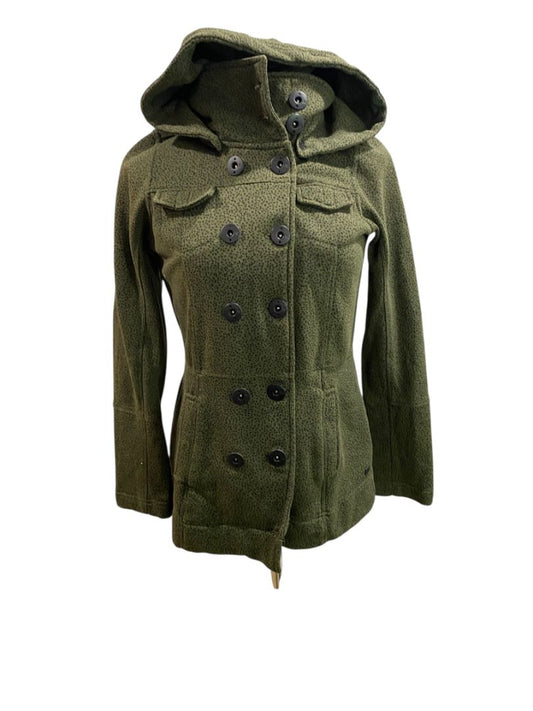 Size XS Hurley Womens Fleece Lined Winchester Jacket Removable Hood