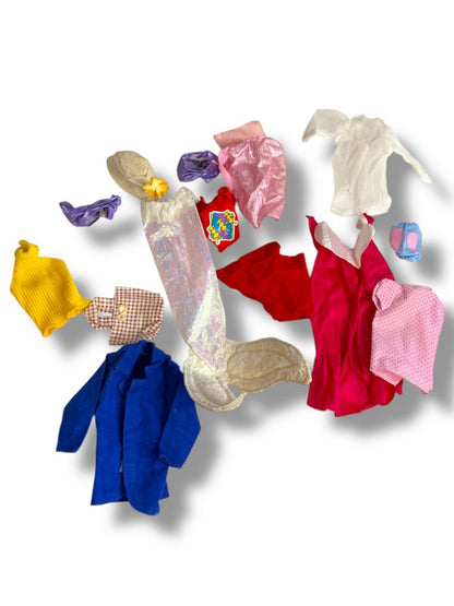 Vintage Fashion Doll Clothes Lot Fits Barbie 11.5 Inch Dolls Mermaid Tail