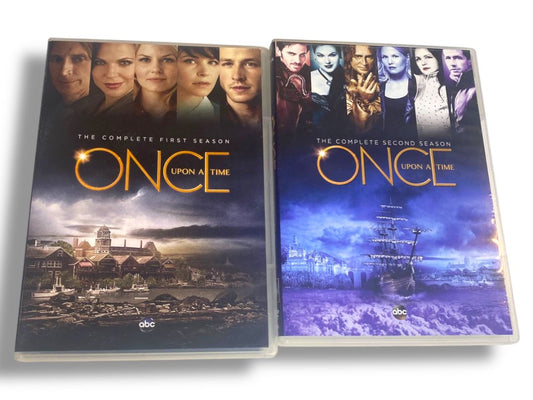 Once Upon a Time Complete 1st and 2nd Season DVDs ABC