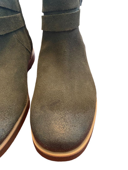 9.5 Ugg Womens Josefene Suede Ankle Booties olive Army Green NWOB