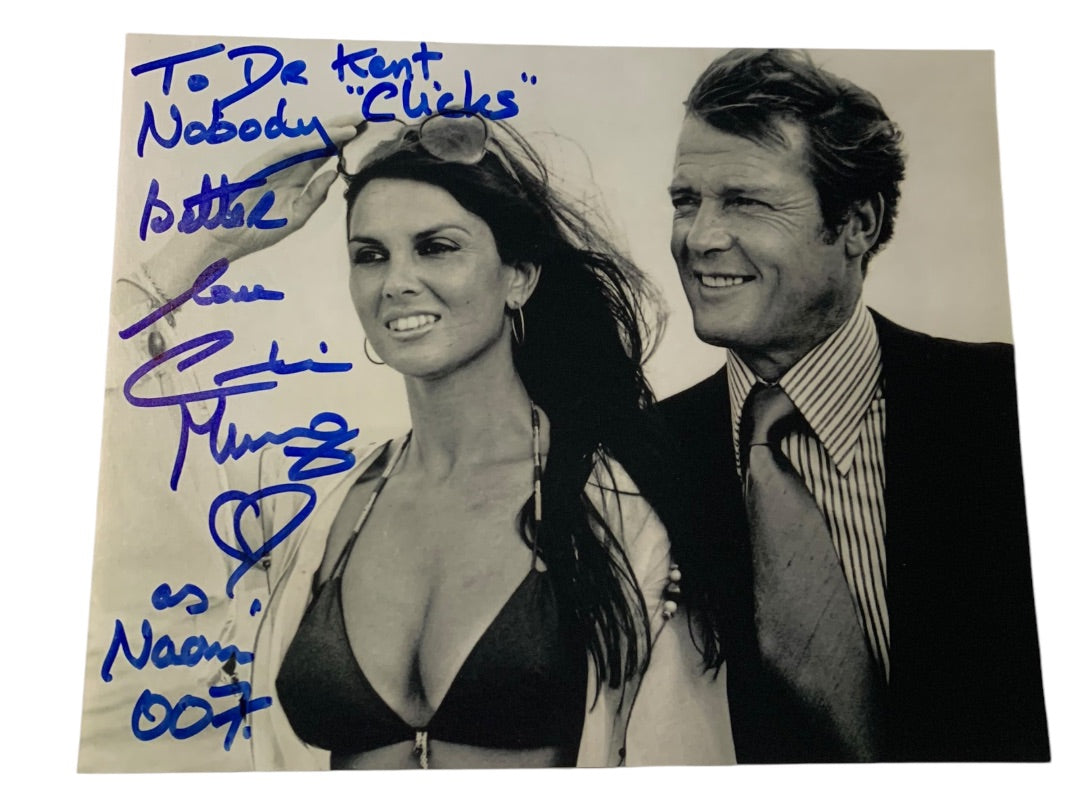 Caroline Munro James Bond Girl from The Spy Who Loved Me Signed Photo 8 x 10 Personalized