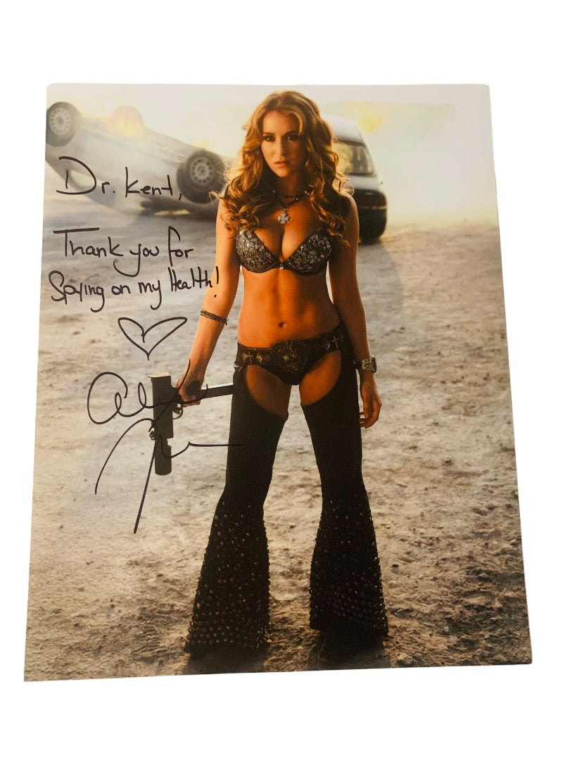 Machete Kills Star Alexa Vega Signed 8x10 Photo Killjoy Personalized Autograph