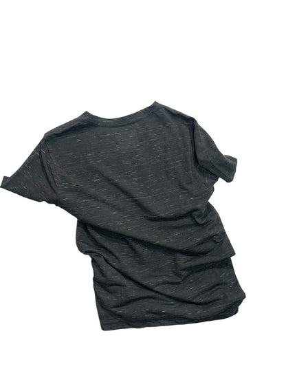 Medium Hurley Boys V-Neck Gray Charcoal Heathered New Soft Tshirt Short Sleeve