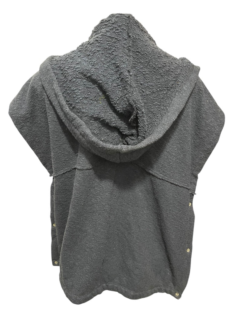 XS Small Move Alternative Womens Hooded Oversize Cardigan Sweatshirt