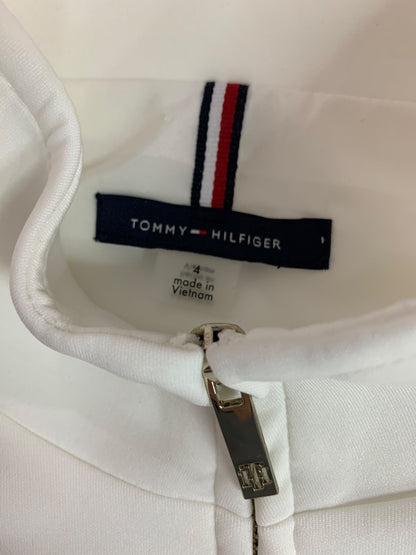 Size 4 Tommy Hilfiger Classic Scuba Dress Ivory TD6S1A9A