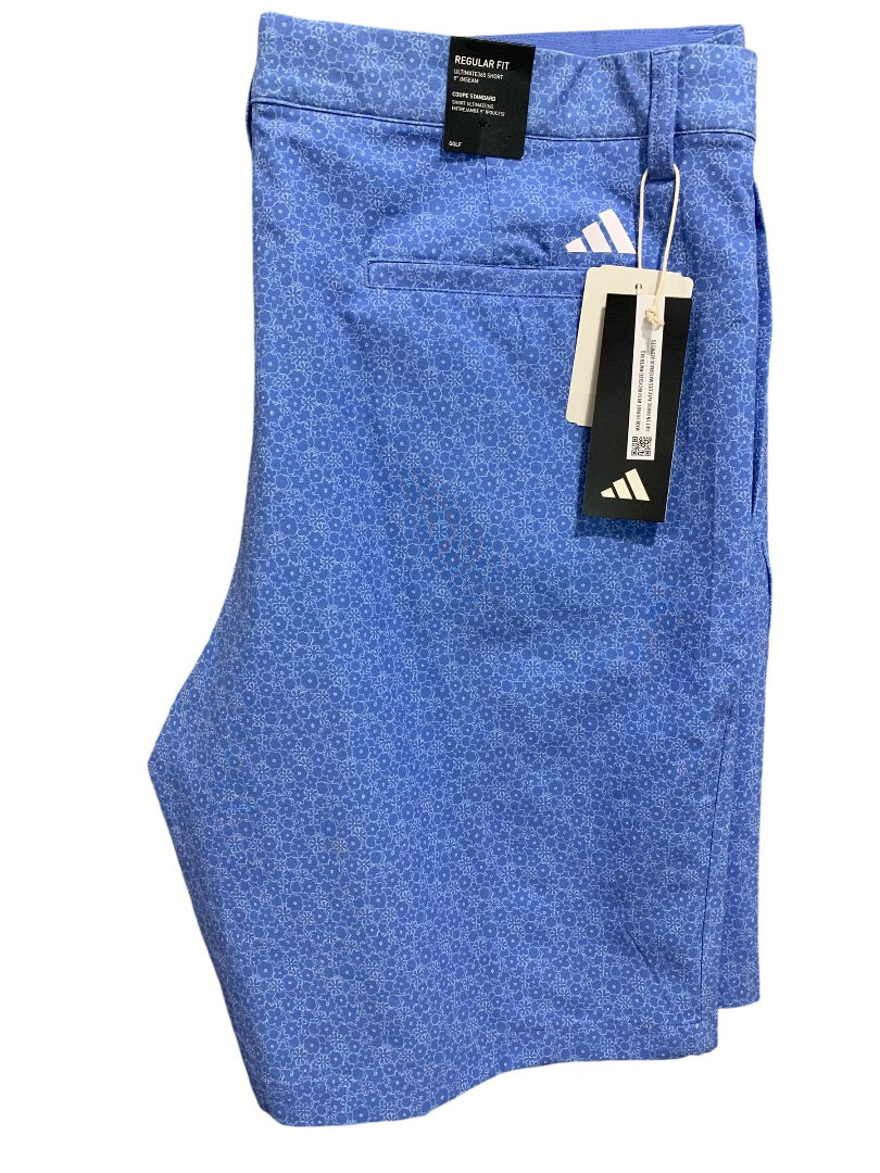 Size 36 Adidas Golf Mens New Allover Print Short Ultimate 365 HR7936