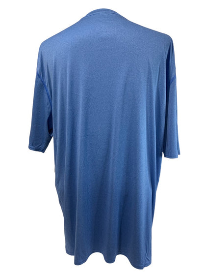 XXL Speedo Mens New Swim Shirt Short Sleeve Palace Blue UPF 50+