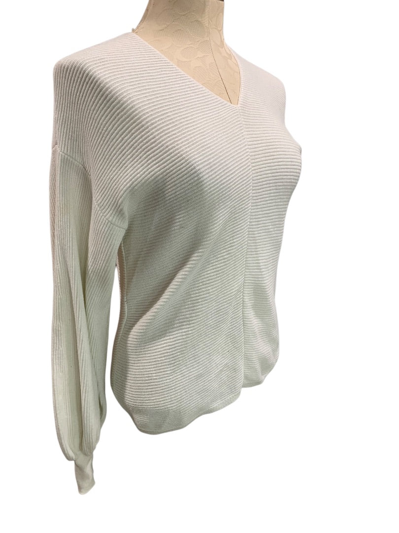 XS 1.State Womens V-Neck Lightweight Sweater Pullover