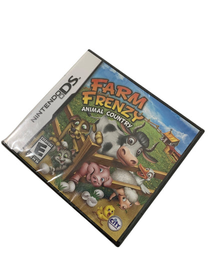 Farm Frenzy: Animal Country Nintendo DS Sealed Game Rated Everyone