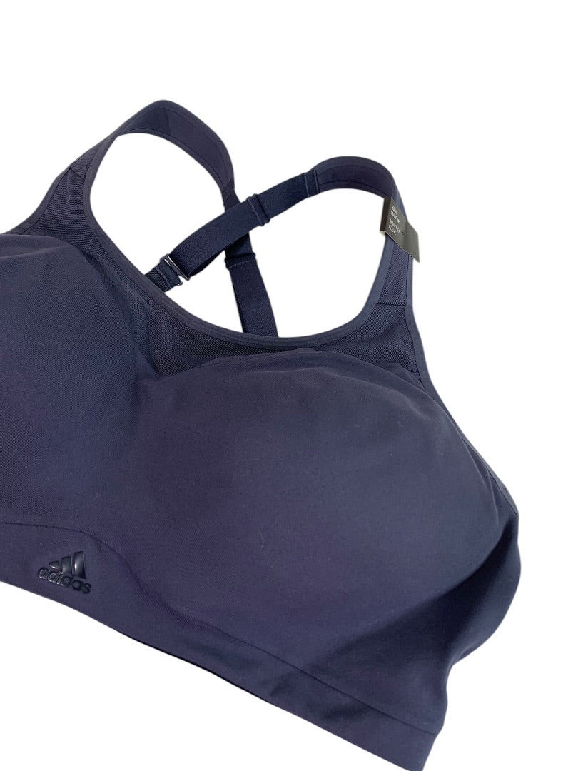 XLDD Adidas New TLRD Impact High Support Bra Navy Blue HF2298