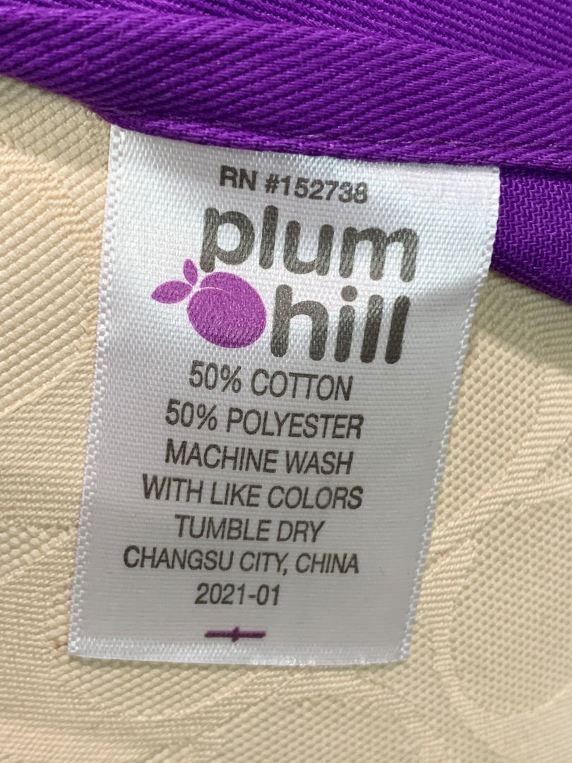 Plum Hill New Hair Stylist Apron Purple Rhinestone Tools Pocket