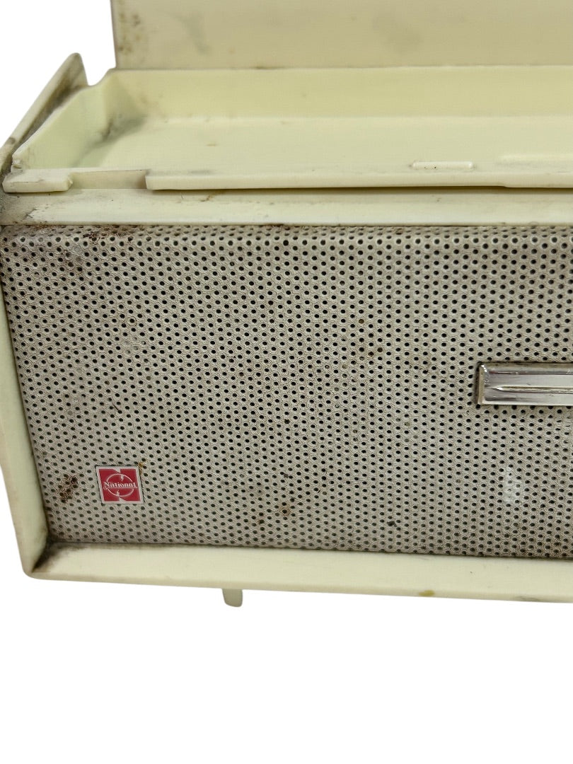 Vintage National Panasonic Model R-8 6 Mini Console AM Radio Salvage For Parts