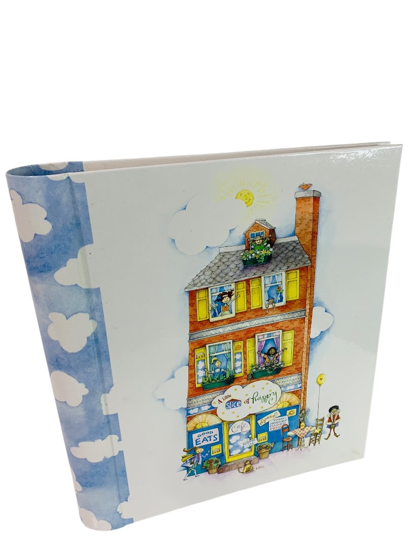 2002 Hallmark Greeting Card Organizer Binder A Little Slice of Happy