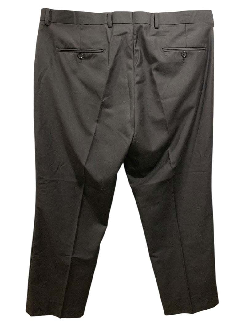 42R Lineage Mens Black Suit Dress Pants 29 Inch Inseam