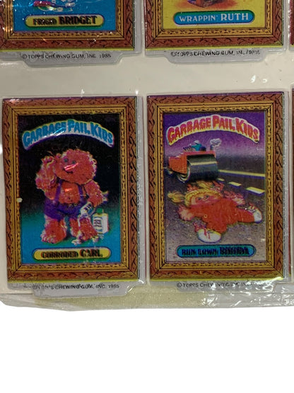 1986 Garbage Pail Kids Stick-On Pictures 6 Stickers Topps Item 7286