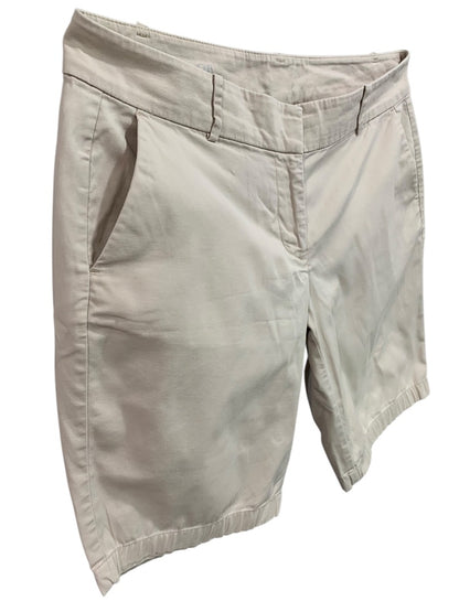 Size 8 Ann Taylor Womens Boardwalk Shorts Tan Chino Style