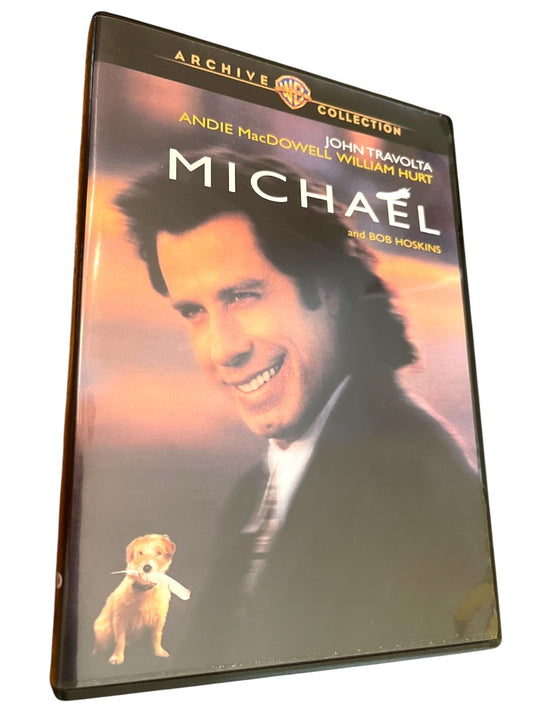 Michael DVD Movie John Travolta Andie MacDowell William Hurt  1997