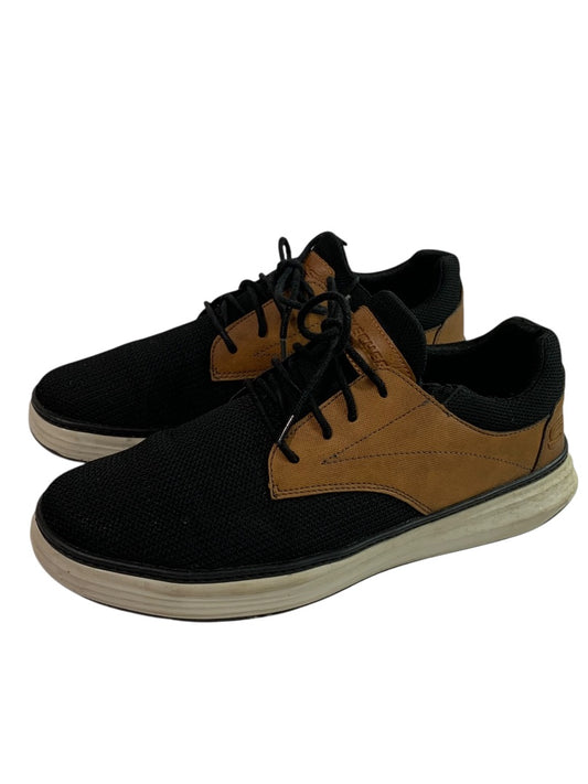 Size 10 Skechers Mens Stylish Moreno Sneaker Black Brown 204051