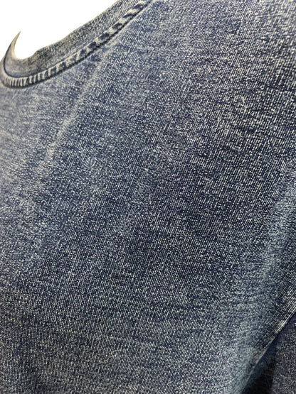 2X Jane & Delancey Womens Denim Look Tshirt Short Sleeve Blue
