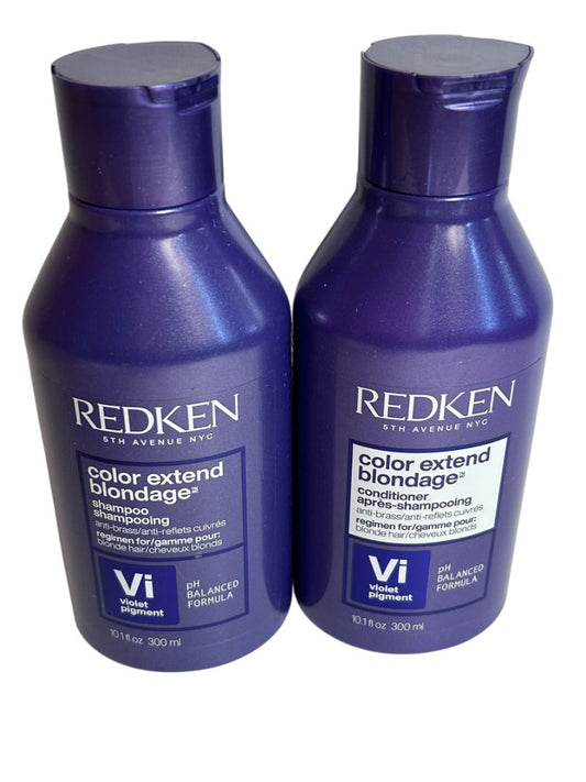 Redken Color Extend Blondage Shampoo Conditioner Set Violet Pigment 10.1 fl oz