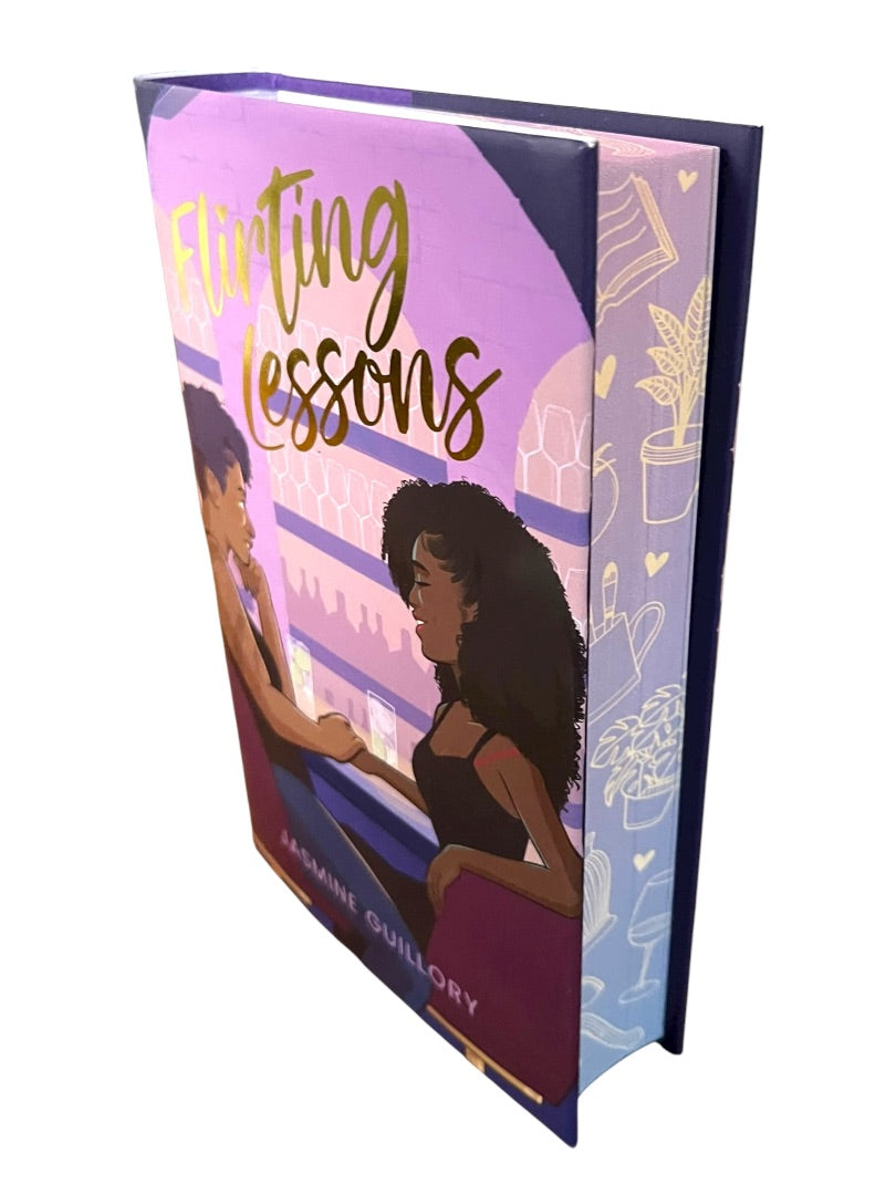 Flirting Lessons Jasmine Guillory Afterlight Exclusive Hardcover Book