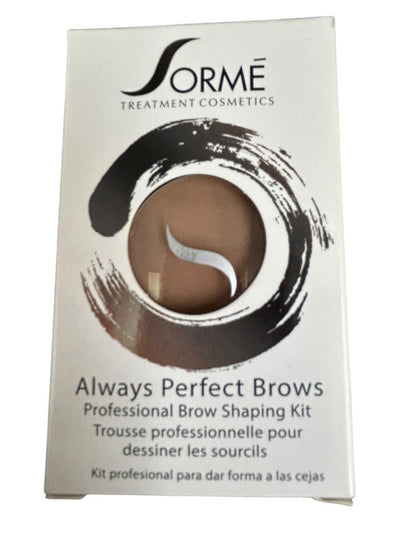 Sorme Professional Brow Shaping Kit True Blonde 39 with Stencils New