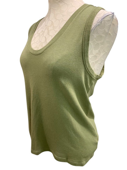 Size XXL a new day Womens Olive Green Tank Top Shirt Soft
