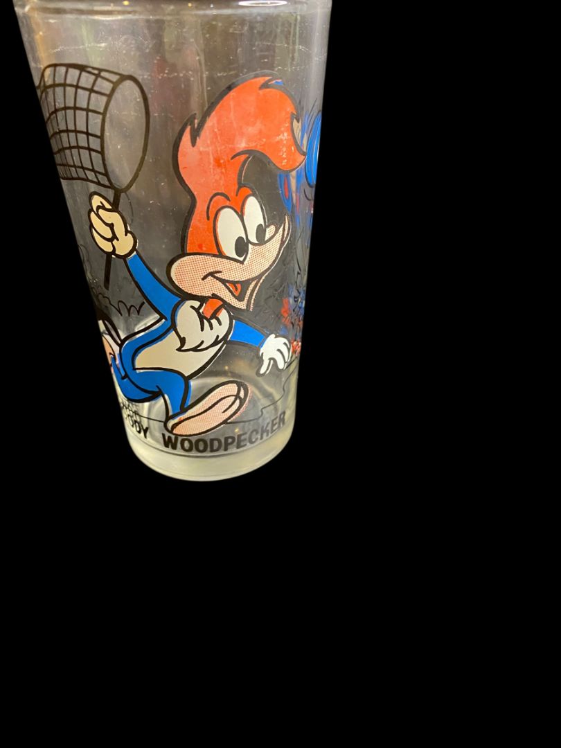 Vintage 1970s Pepsi Collector Series Walter Lantz Woody Woodpecker Drinking Glass
