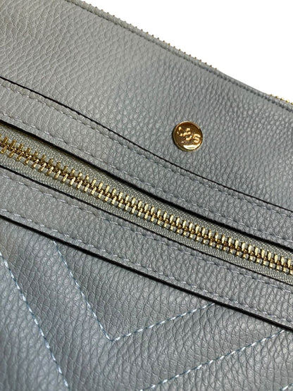 s&e Robins Egg Blue Vegan Leather Crossbody Bag Purse Handbag