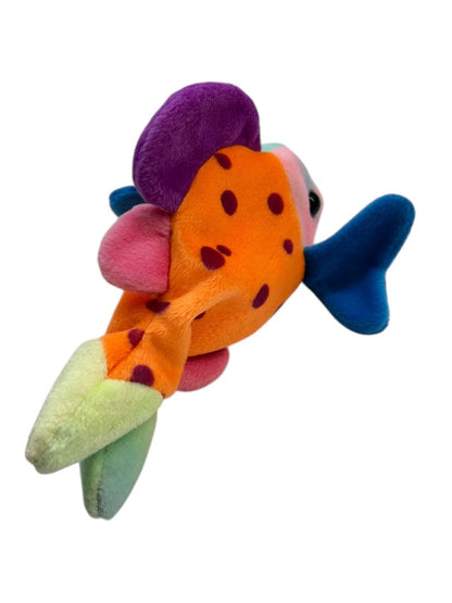 1999 Ty Beanie Baby Lips The Fish 8" Tags Stuffed Animal Plush