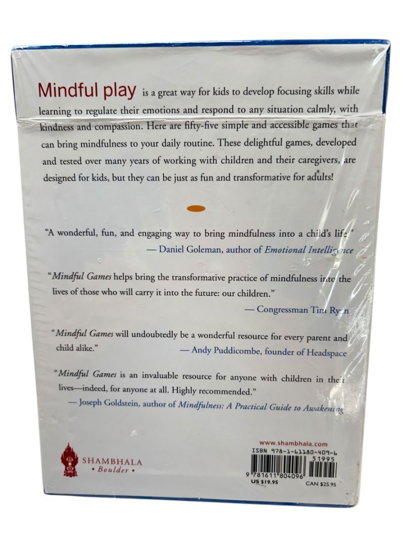 Mindful Games Activity Cards 55 Fun by Kaiser Greenland Susan Good