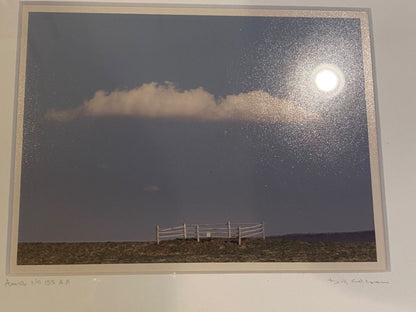 Signed Bill Coleman Matted Framed Amish Country Photo #155