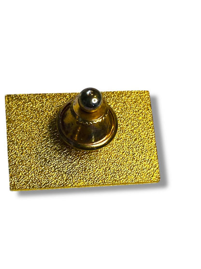 Avirnex Lapel Pin Logo Advertising 1" Rectangle Navy Blue