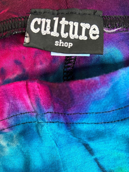 XL Culture Shop Girl's  Youth Bright Tie Dye Leggings Vibrant Ankle Length