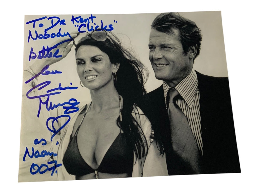 Caroline Munro James Bond Girl from The Spy Who Loved Me Signed Photo 8 x 10 Personalized