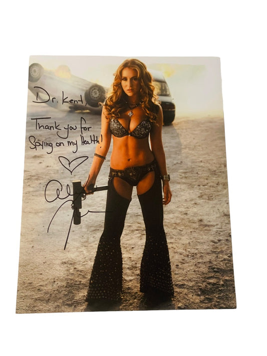 Machete Kills Star Alexa Vega Signed 8x10 Photo Killjoy Personalized Autograph