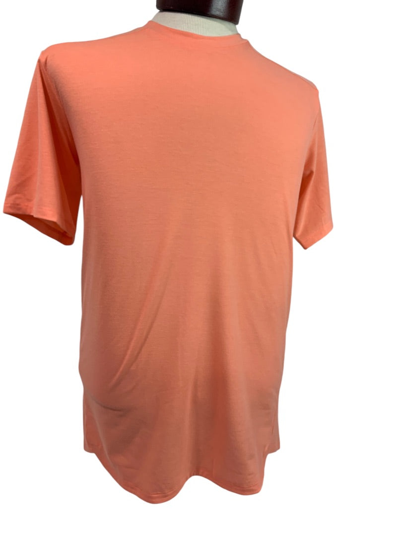 Small Adidas Mens New Tshirt Essentials Coral Fusion Short Sleeve IC2015