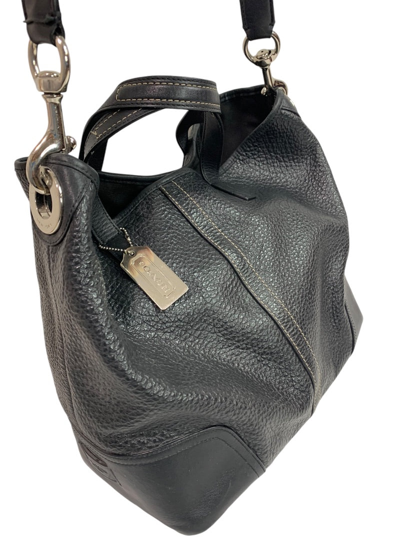 Coach Hadley Luxe Tumbled Leather Hobo Tote Shoulderbag G1492-F31334