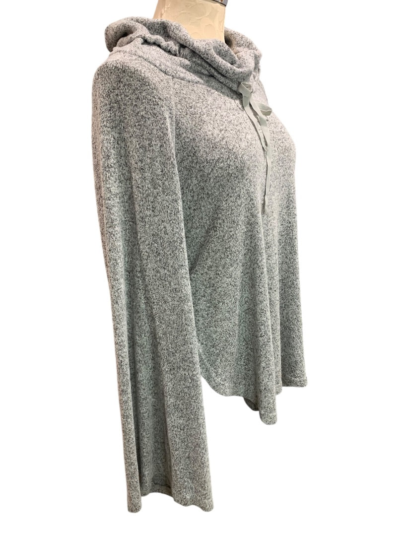 XXL Gilligan & O'Malley Sleepwear Womens Gray Shirt Cowl Drawstring Neck